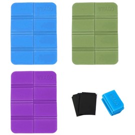 Amfrpar Pack of 3 Thermal Seat Cushion Outdoor Foldable Seat Pad XPE Seat Mat Waterproof Thermal Seat Cushions Portable Playground Mat Children for On the Go Garden Camping Picnic Hiking
