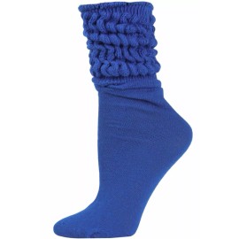 Millennium Women's Slouch Socks - 1 Pair - Royal Blue