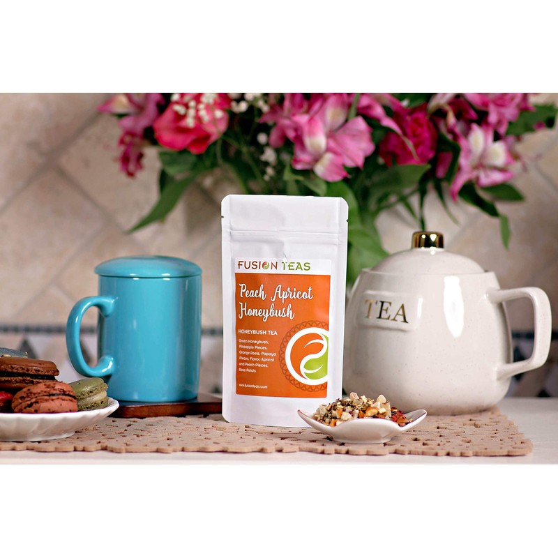 Peach Apricot - Loose Leaf Honeybush Herbal Tea - Fusion
