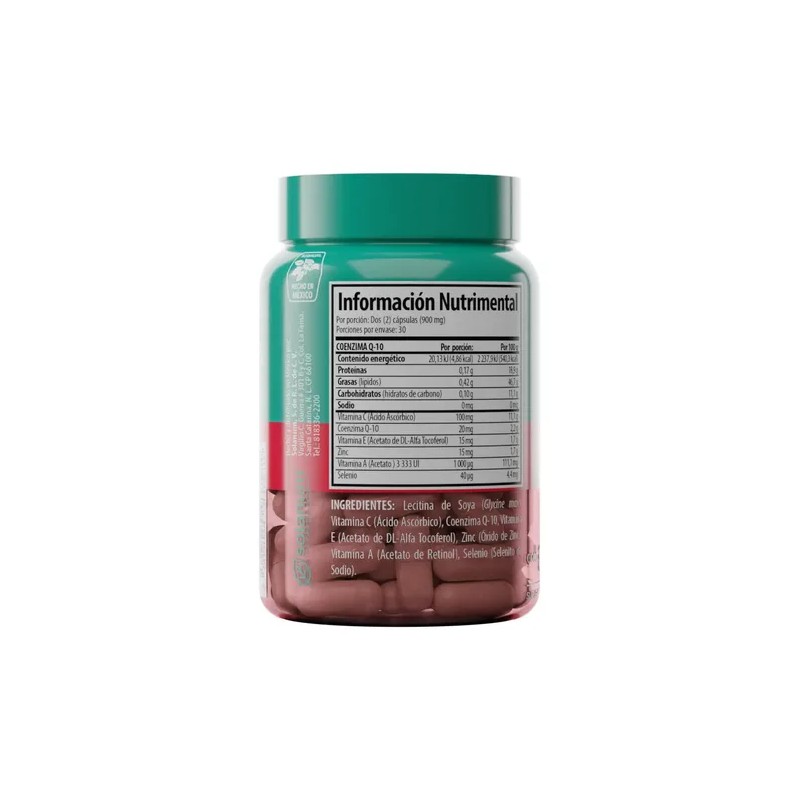 Solanum Vitaminas Y Minerales Coq-10 60caps De 450mg Sin sabor
