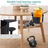 Roucerlin 2 in 1 Black Desk Cup Holder with Headphone