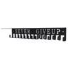 Medal Display Hanger Never Give Up Sturdy Shelf with Hooks