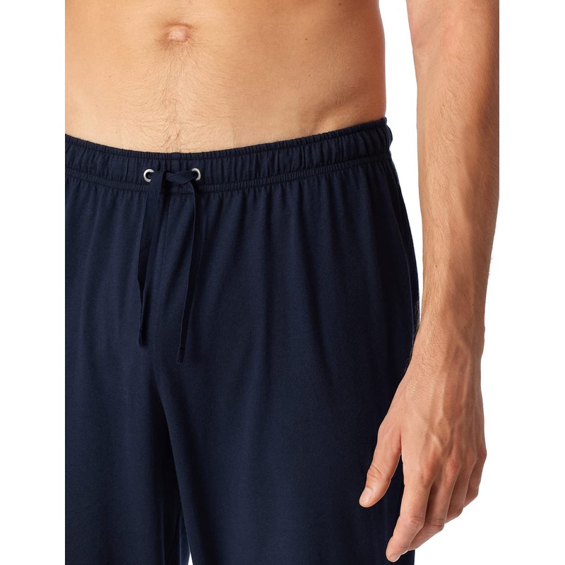 Schiesser Men's Long Pyjamas with Button Placket, Nightwear Set