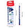 M&G 12 Pcs Triangular Hole Pencils for Kids, Triangular Pole