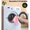 KitchLife Microfiber Cleaning Cloth Roll - Tear-Away Reusable Microfiber Paper