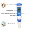 TOPINCN 5‑in‑1 Water Testing Meter, Water Quality Test Pen Digital