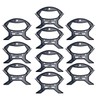 COHEALI Cable Hider Kit 10pcs Cord Organizer Wrap for Speaker