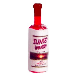 Melody Jane Dollhouse Red Wine Bottle Miniature Pub Bar Accessory 1:24 Scale
