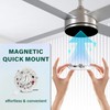 Lamptobe 4 Inch Ceiling Fan LED Light Replacement 2-Pack, 15W