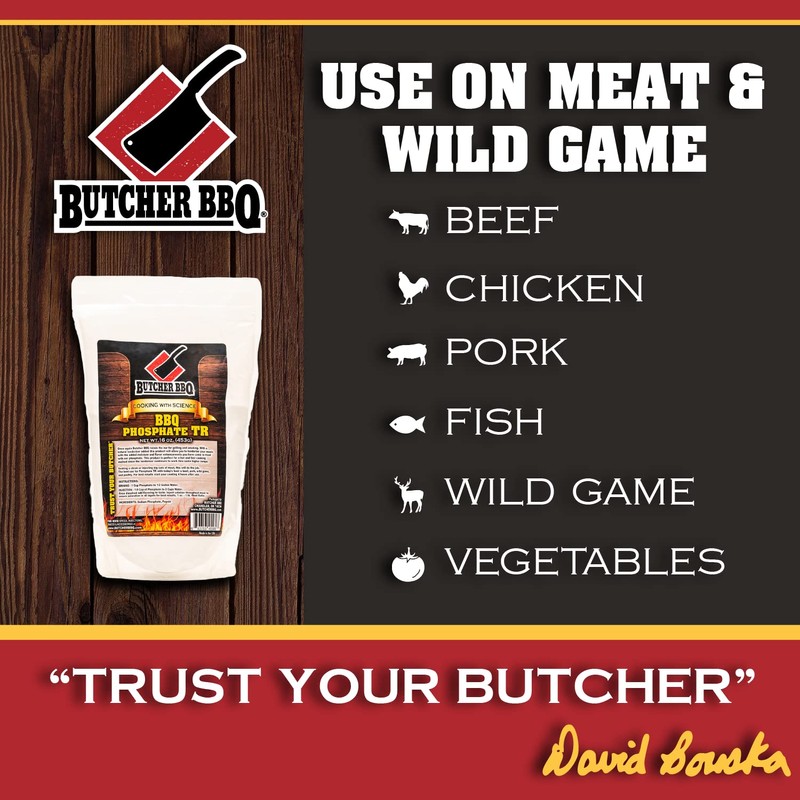 Butcher BBQ Phosphate TR-Tenderize for Hot and Fast Cooking |