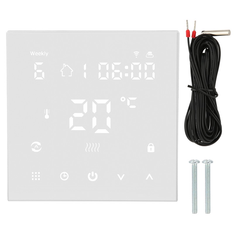 16A Digital Display Smart Thermostat Remote WiFi Temperature Controller for