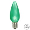 Vickerman C9 Ceramic LED Green Bulb, Package of 25