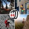 Locking Carabiner - 25kN 5600lb Climbing Carabiner Screw Gate D