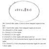 2 Meters Steel Brake Cable with 9pcs Repair Nipples Accessories