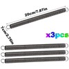 3 pieces 150 mm tension spring, spring steel tension springs,