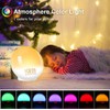 Sunrise Alarm Clocks, Wake Up Light with Sunrise/Sunset Simulation Dual