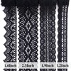 ZNZAKKA ZNZAKKA Lace Ribbon 8 Yards Black Lace Trim Cotton