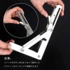 Homeme Shelf Bracket, L-Shaped, SUS304 Stainless Steel, 2 Pieces, Load