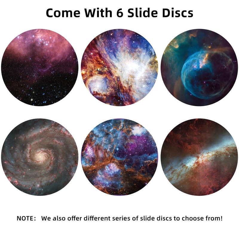 Realistic Discs - Discs for Ainael Meteor and Galaxy Projector,