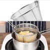 ZHQZZPH 7 Inch Stainless Steel Fryer Basket | Replacement Accessory