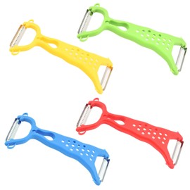 4 Pieces Double-Head Peeler, Stainless Steel Peeler, Kitchen Tools, Manual Peeling Tools, Vegetable Cutter.