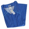Zip Gown Zip House Dress Cotton Apron Cooking Apron, mid-blue