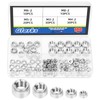 Glarks 100pcs M3 M4 M5 M6 M8 Self Clinching Nuts