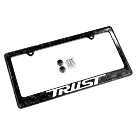 Street & Performance GREDDY TRUST FORGED License Plate Frame Cover | JDM Wheels Japan Performance