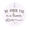 Witchy Car Accessories: Fun Window Sign for Quirky Commute Decor
