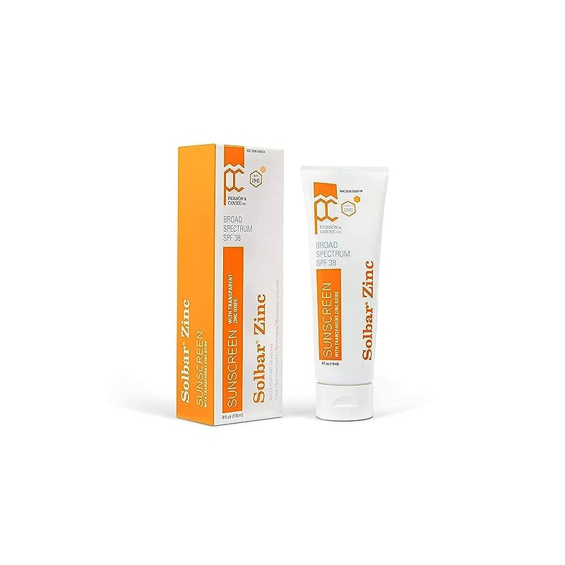 Solbar Zinc Sun Protection Cream SPF 38 4 oz (Pack