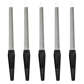 Sonnenschein by Hans Kniebes Nail File 17 cm Hollow File from Germany for Manicure and Pedicure Sapphire File with Coarse and Fine Coating Side Set of 5 17 cm Hollow File