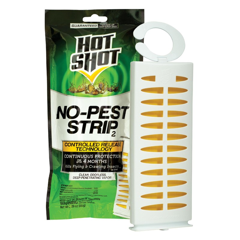 Hot Shot No-Pest Strip 2, Controlled Release Technology Kills Flying