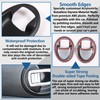 ABS Interior Door Handle Bowl Trim Compatible with Mitsubishi Eclipse