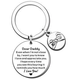 TTOVEN Dad Keyring Dad Gifts Father's Day Gifts Dad Birthday Gifts