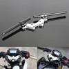 3D Aluminum Motorcycle Adjustable Handlebar Risers Clip-On Handle Bar Kit
