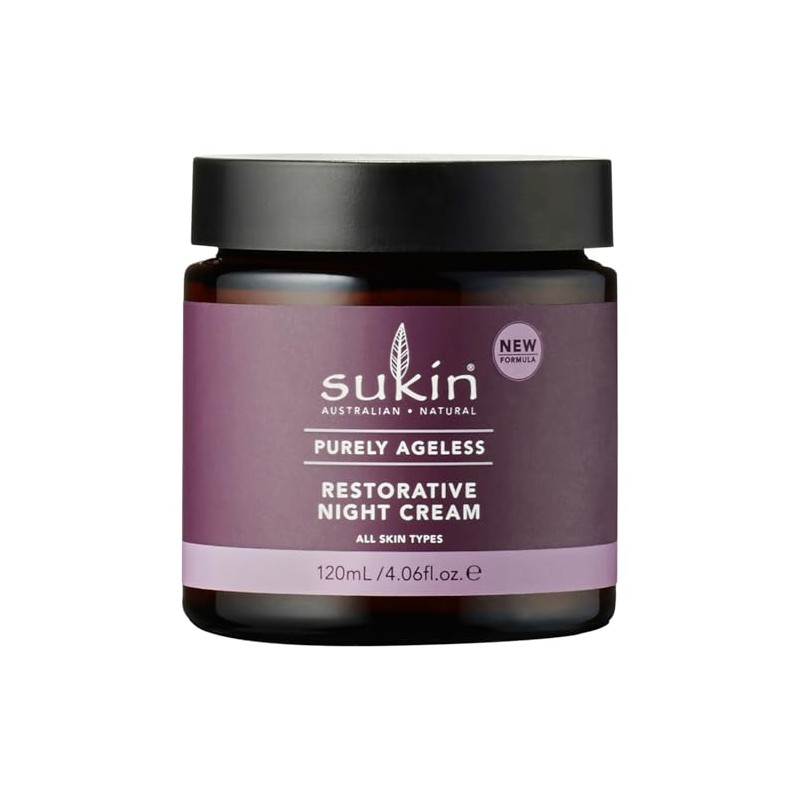 Sukin Crema De Noche Restauradora Puramente Ageless, 4.06 Fl Oz