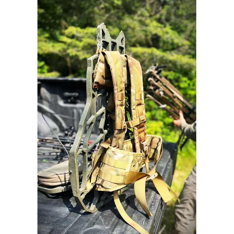 HANG N' BANG Tree Stand Transport Straps/Waste Belt