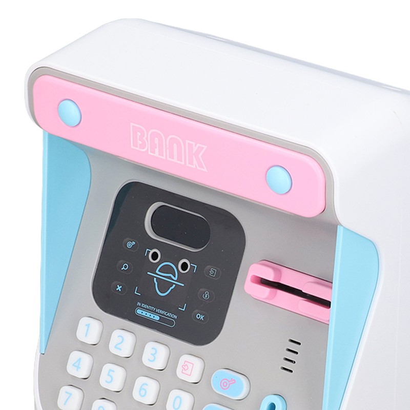 Kids ATM Savings Money Bank Large Capacity Password Safe Face