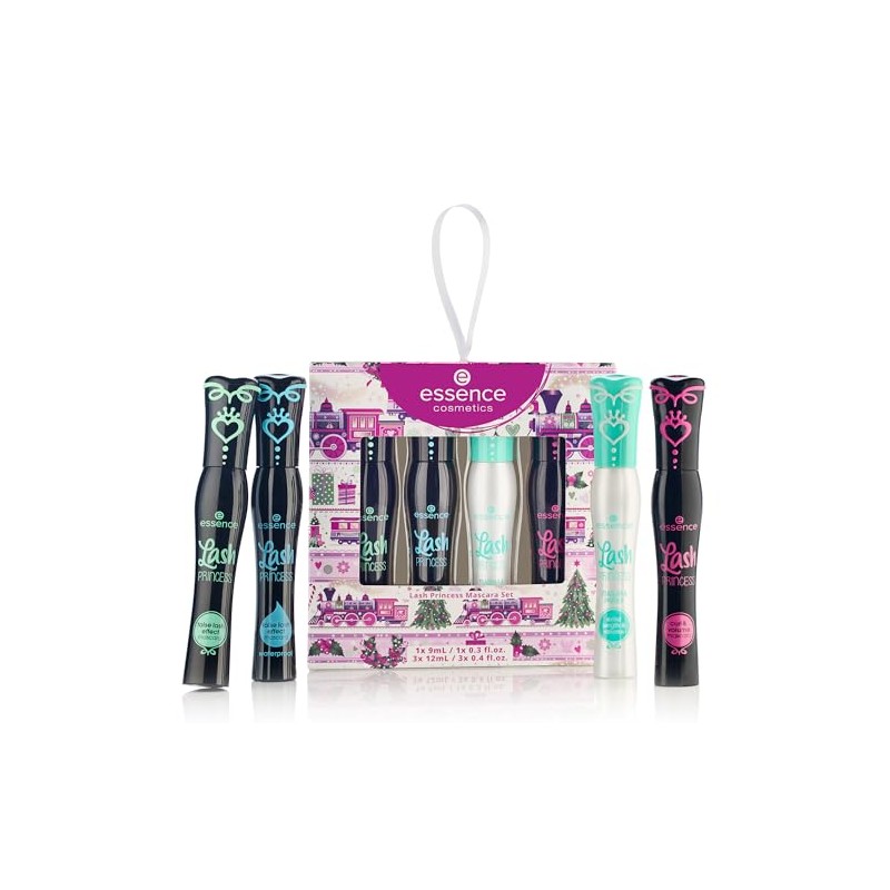 essence Lash Princess Mascara Holiday Gift Set 4 Mascaras in