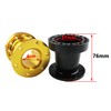 ZS Steering Quick Release Steering Wheel Hub Adapter Enhancing Aluminum