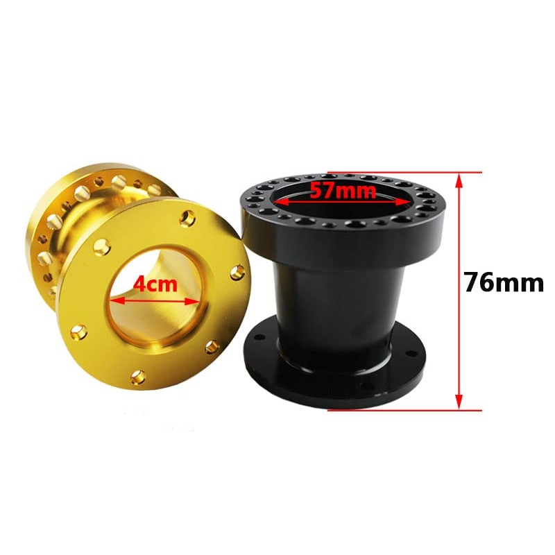 ZS Steering Quick Release Steering Wheel Hub Adapter Enhancing Aluminum