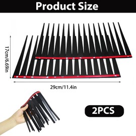 2 Pcs 3D Car Eyelashes Sticker Black Car Headlights Decoration Sticker Funny Car Eyelashes Car-Styling Decorative Sticker Lashes Big Long Eye Design for Women Cars Lashes Decorative Sticker