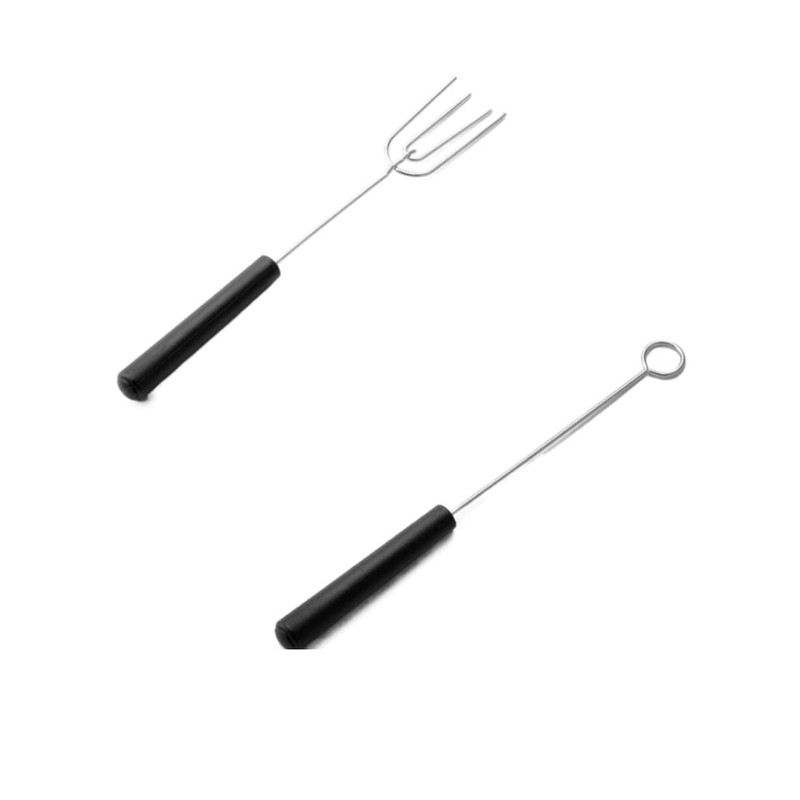 Stainless Steel Chocolate Dipping Fork Set for DIY Baking Supplies,
