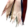 Flyingfish Wide Ribbon Satin Shoe Laces 4 cm Flat Shoelaces,
