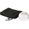 3.5" Inch Large Dome Magnifier 3.5X with Polishing Pouch by