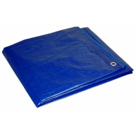 Dry Top Multi-Purpose Economy Poly Tarp, 16x20 Feet, Blue