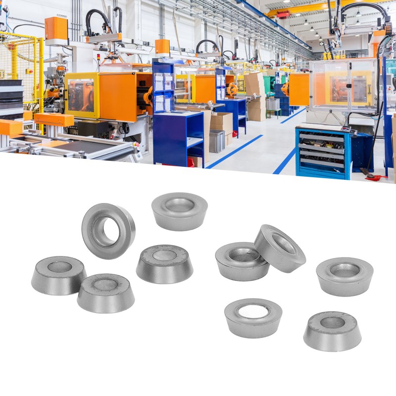 10 Pcs Lathe Insert Carbide CNC Milling Insert Coated Indexable