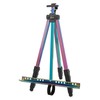 artPOP! Iridescent Tripod Easel, Adjustable Aluminum Travel Easel with Bag,