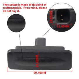 CANTONDZ Tailgate Switch Tailgate Door Handle Switch 81260A5000 Tailgate Release Compatible with Hyundai i30 GD Kia CEED 2012-2017