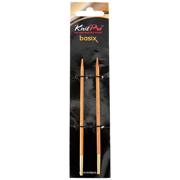 KnitPro Basix Birch: Knitting Pins: Circular: Interchangeable: Standard: 11.6cm x